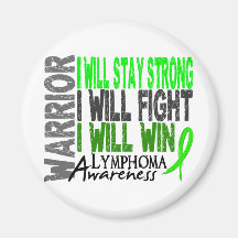 Lymphoma Warrior Magnet