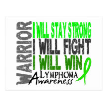 Lymphoma Warrior Post Cards