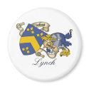Lynch Family Crest magnets
