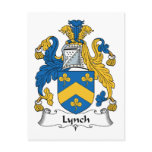 Lynch Family Crest postcards