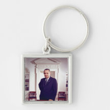 Lyndon B Johnson Key Chains