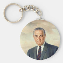 Lyndon B. Johnson Keychains