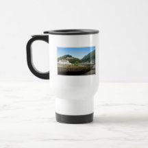 Lynmouth and Hills. Coffee Mug