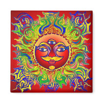 Lynn Chakra Fridge Magnet
