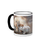 Lynx Moon Art Mug