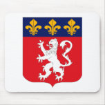 Lyonnais Coat of Arms Mousepad