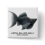 Lyretail Balloon Molly Pin buttons