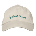 Lyrical Venus Hat embroidered hats