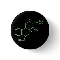 lysergic acid diethylamide numero due pinback button
