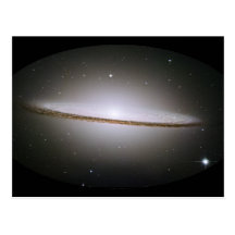 M104 Sombrero Galaxy Postcard