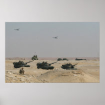 M1-A1 Abrams Tanks