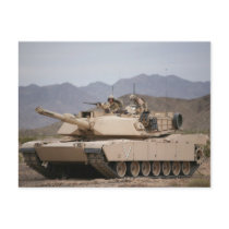 M1A1 Abrams Postcard