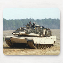 M1A1 Abrams Tank Mouse Pad