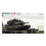 M1A1 Abrams Tank photo cards