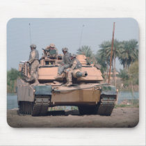 M1A2 Abrams Tank Mouse Pads