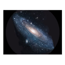 M31 Andromeda Galaxy Postcard