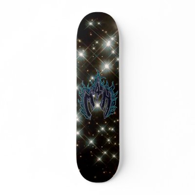m4 space deck skate deck by Sneak78