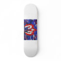 M4H BLUE CAMO DECK skateboards