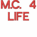 M.C. 4 LIFE embroidered shirts