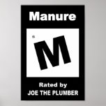 M For Manure posters