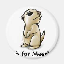 M is for Meerkat Magnets