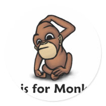 M is for Monkey