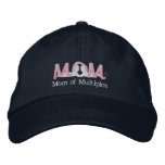 M-O-M2 Mum of Multiples (Drk-Sub) embroidered hats