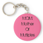 M.O.M.   Mother Of Multiples keychains