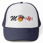 M Peach Mint Mesh Hat