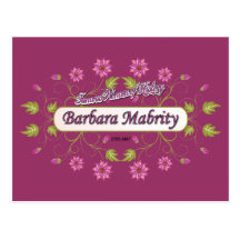 Mabrity ~ Barbara Mabrity ~ Famous American Woman Postcard