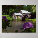Mabry Mill - Painting Posters