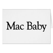 Mac Baby Cards