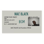 MAC BLACK, CEO, GSE 901-653-4797 BUSINESS CARD