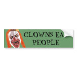 Macabre Clown bumper stickers
