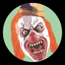 Macabre Clown stickers