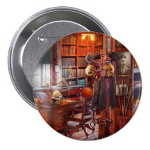 Macabre - In the Headhunters study Button