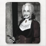 Macabre Mistress Gothic Vampire Art Mousepad