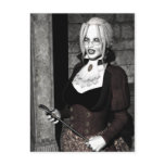 Macabre Mistress Gothic Vampire Postcard