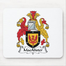 MacAlister Family Crest Mouse Mats