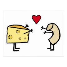 Macaroni and Cheese Postcards
