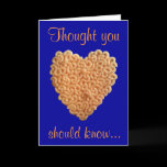Macaroni & Cheese Love Card cards