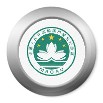 Macau Coat of Arms Fridge Magnet