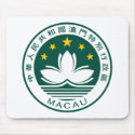 Macau Coat of Arms Mousepad
