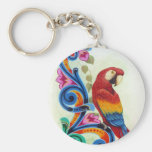 macaw key chains