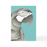 MACAW PARROT GREY cards