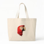 Macaw Portrait Canvas Bag