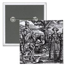 Macbeth, Banquo and the Three Witches Pins