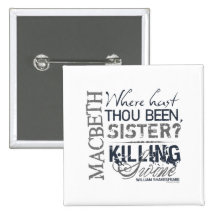Macbeth Killing Swine Quote Pins