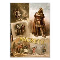 Macbeth, Theatre (1884) print Photo