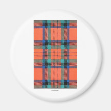 MACDUFF FAMILY TARTAN MAGNET